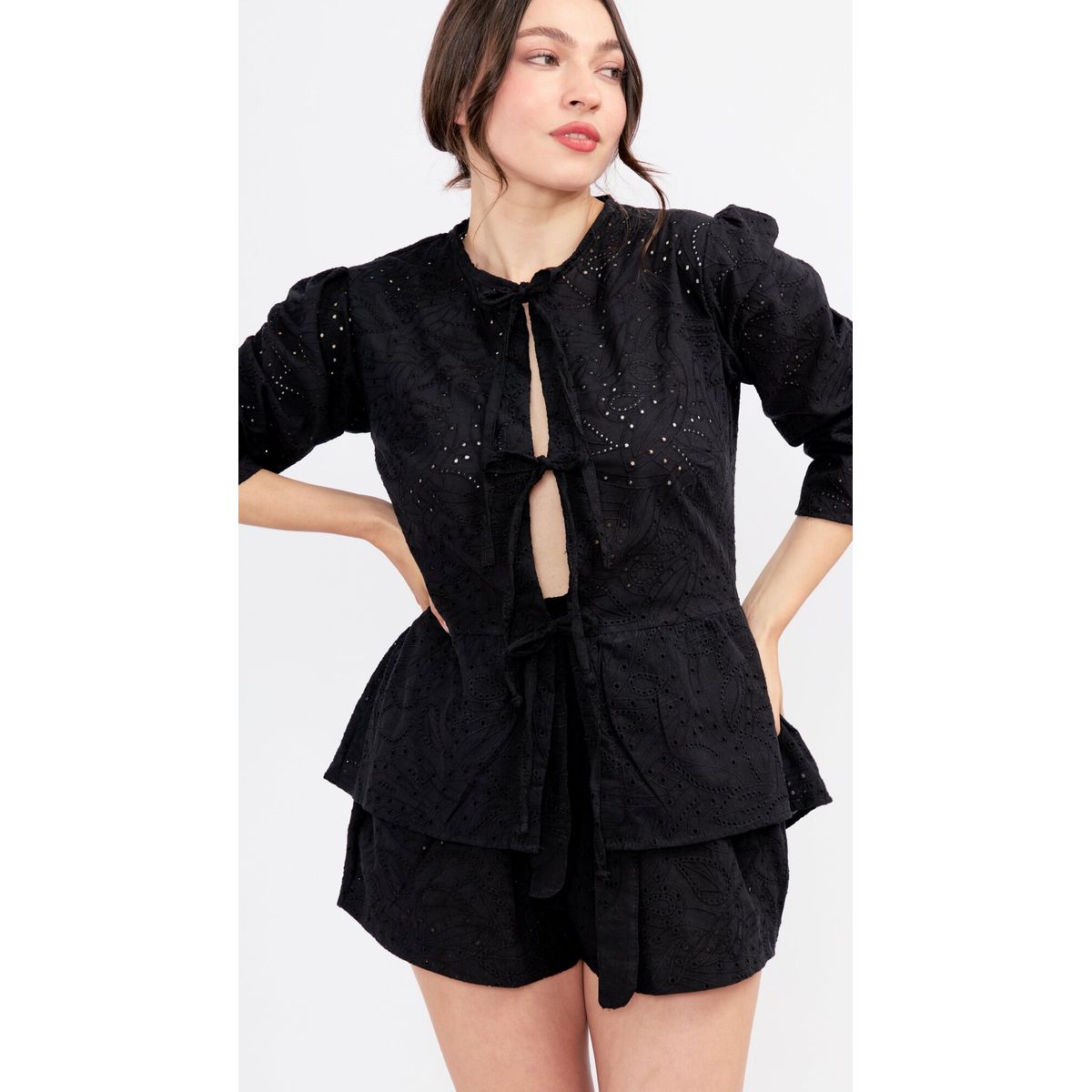 MISS LADY - Short Mujer Broderi