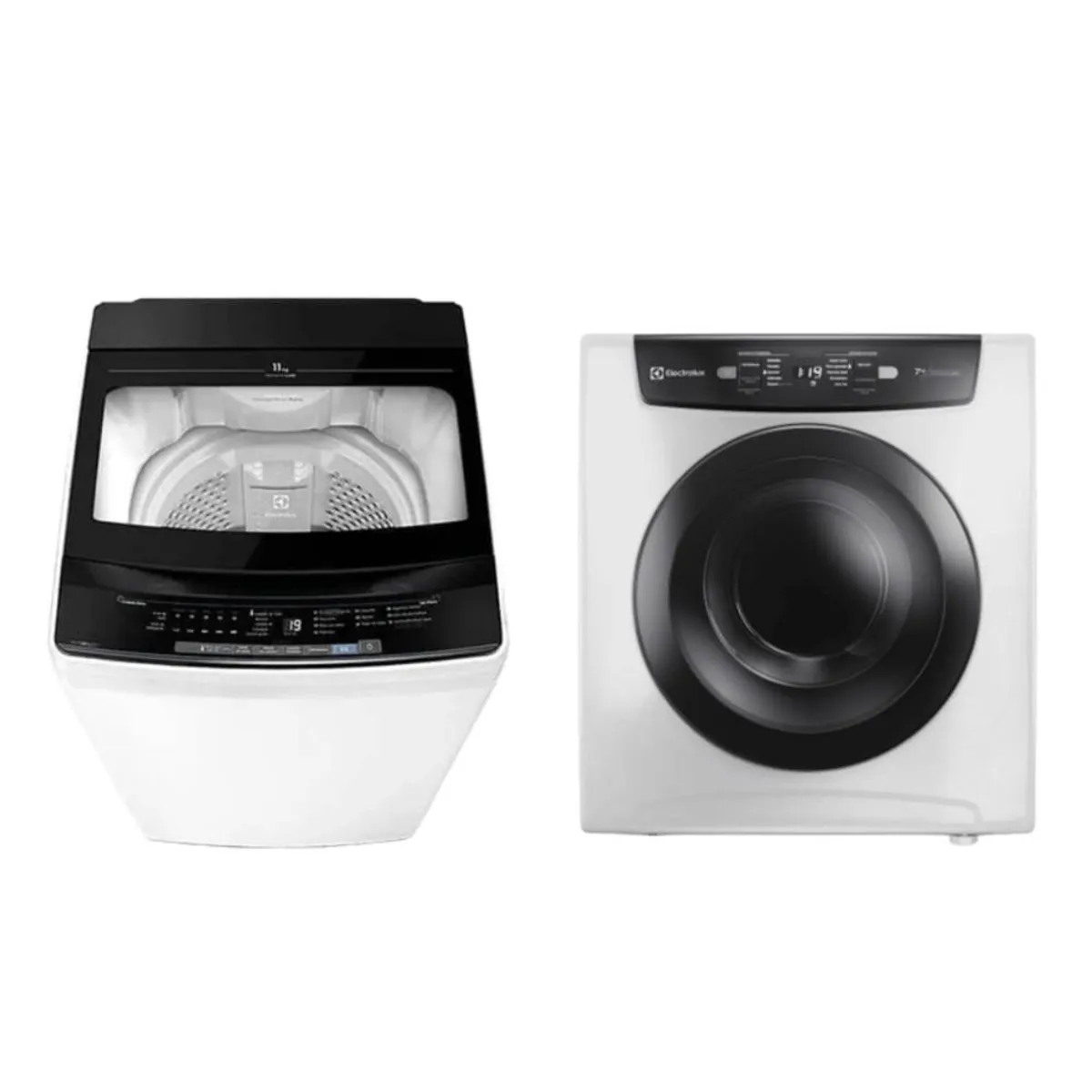 ELECTROLUX - Centro de lavado Electrolux Lavadora 11kg EWIW11F2USVW + Secadora de ropa 7kg EDEJ07D2JSYW