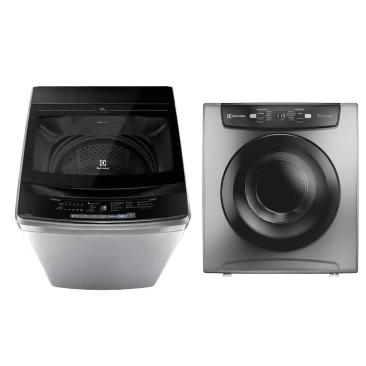ELECTROLUX - Centro de lavado Electrolux Lavadora 13kg EWIW13F2USVG + Secadora de ropa 7Kg EDEJ07D2JSYG