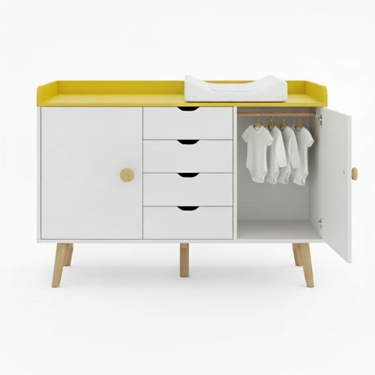 DIBA MUEBLES - Cómoda Cambiador Infantil Dany DIBA Muebles