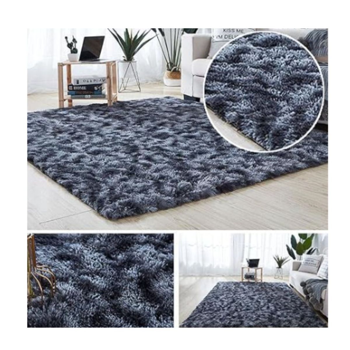 GENERICO - ALFOMBRA PELUCHE CON ANTIDELIZANTE