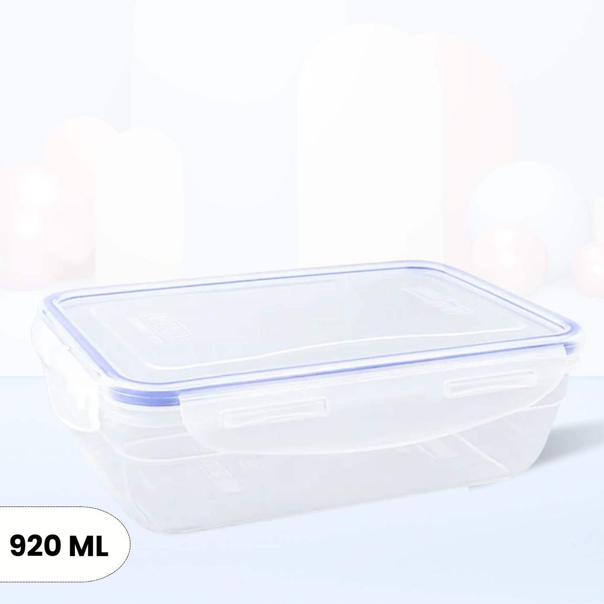 BASA - Taper de Polipropileno Good & Good Rectangular Hermético 920 ml