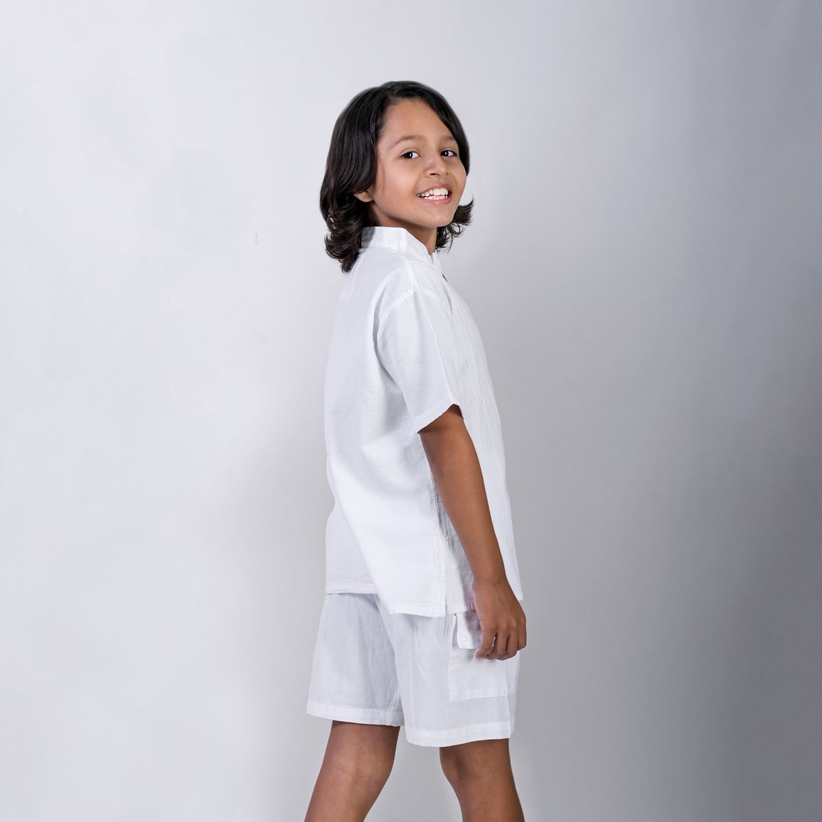 FORBER - CONJUNTO NIÑO BLANCO 2 PIEZAS