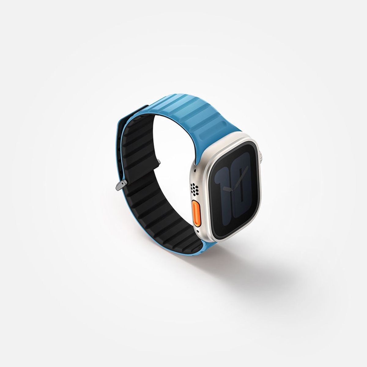 GENERICO - Correa Uniq Revix EVO para Apple Watch 44mm a 49mm - Negro Azul