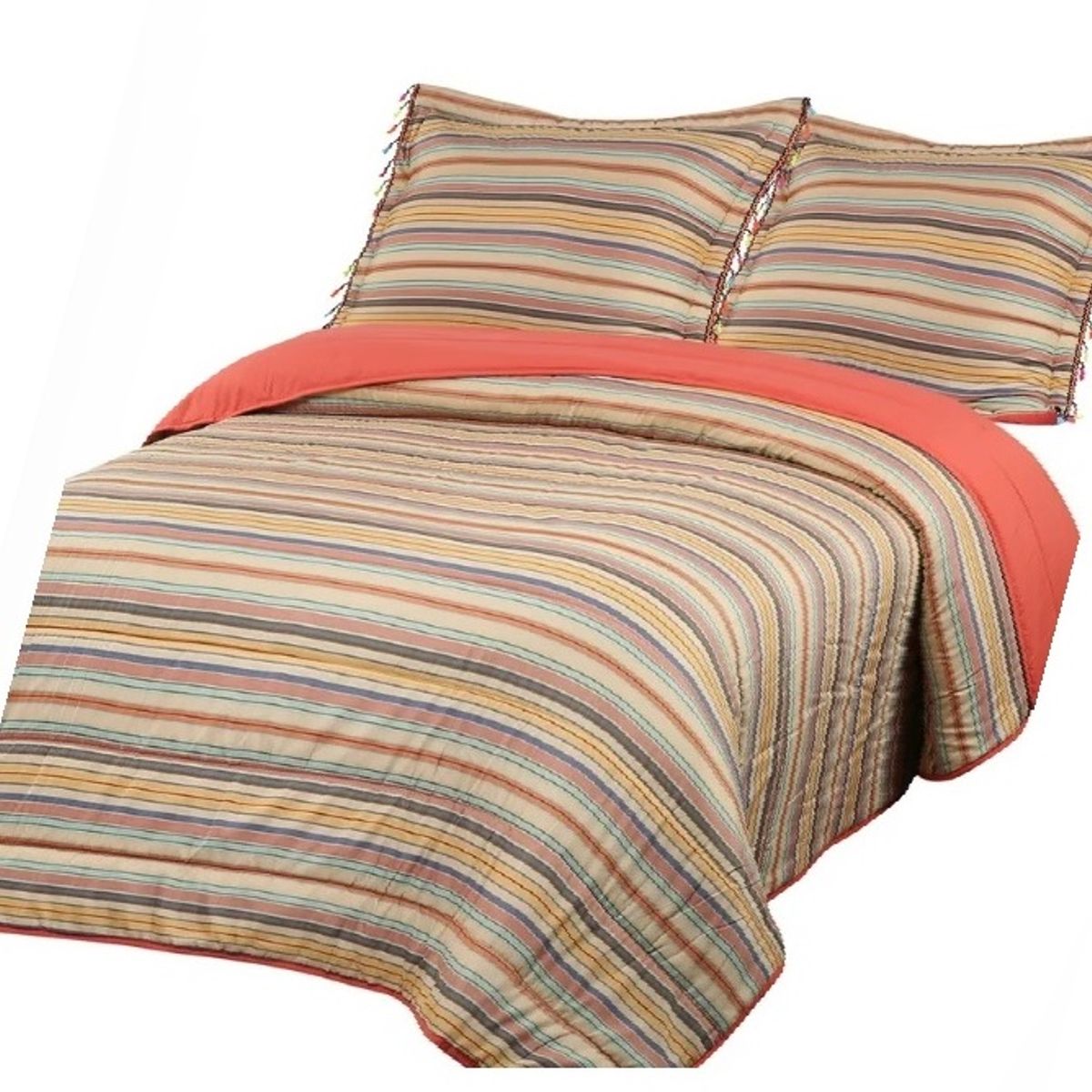 GENERICO - Edredón costa sol lineas 2 plazas