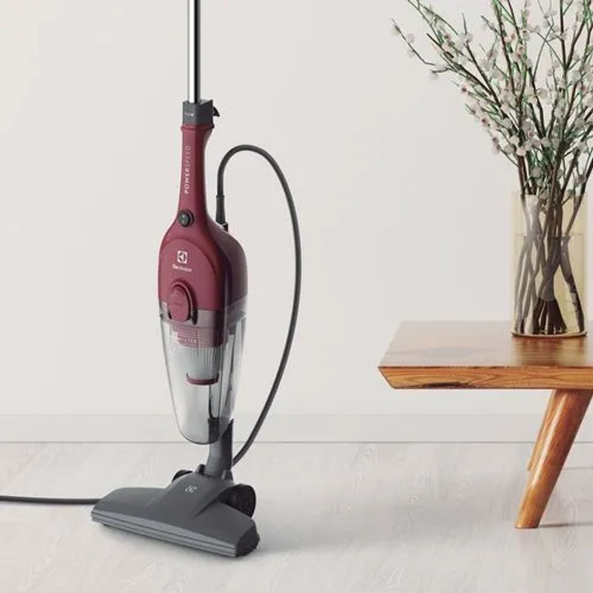 ELECTROLUX - Aspiradora Vertical Electrolux Powerspeed 1000W  STK13  Color Rojo