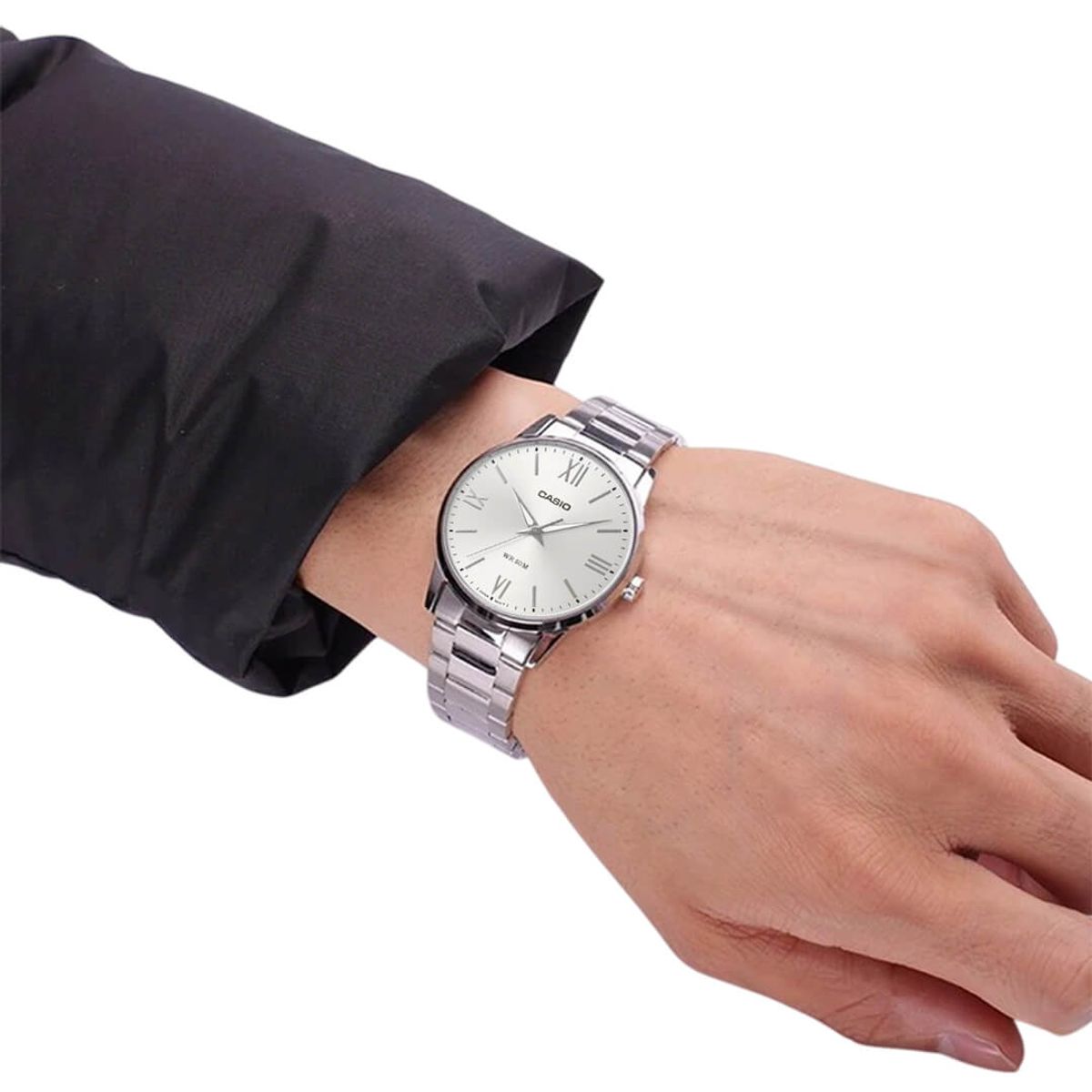 CASIO - Reloj Casio MTP-1303DD-7AV Acero Plateado Hombre