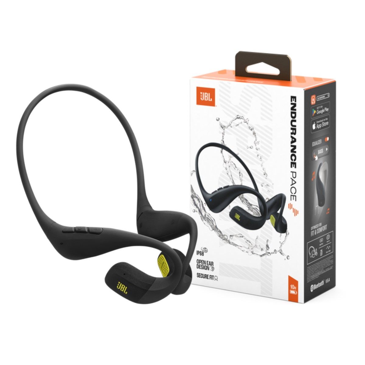 JBL - Audífonos Inalámbricos JBL Endurance Pace IP68 Negro