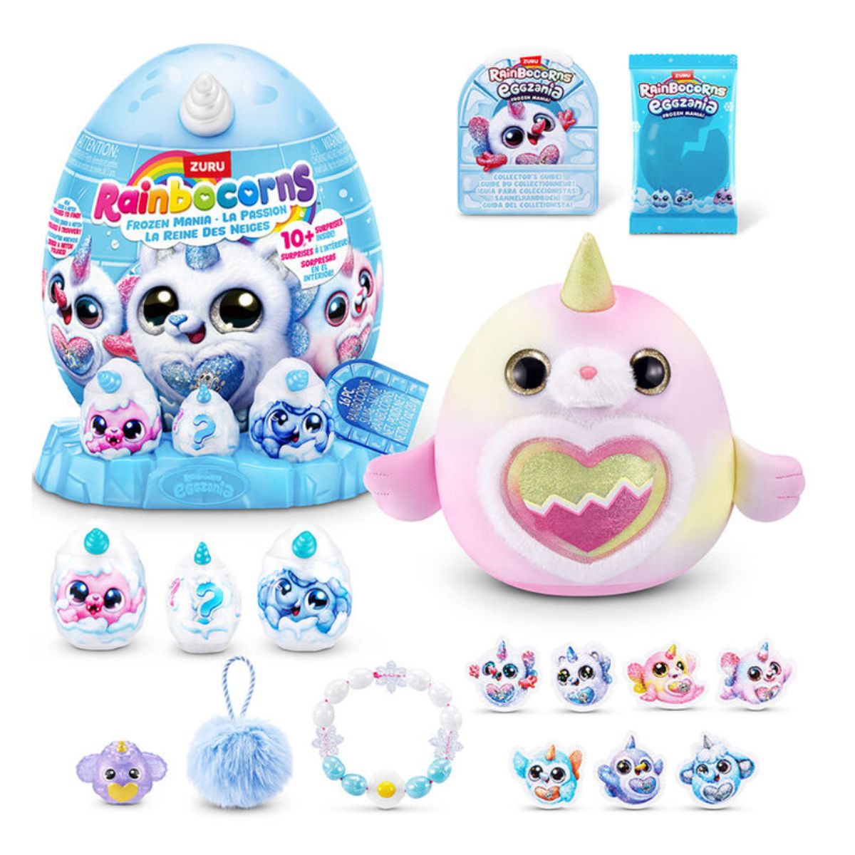 RAINBOCORNS - Rainbbocorns Peluche Frozencorn Mania Surtido