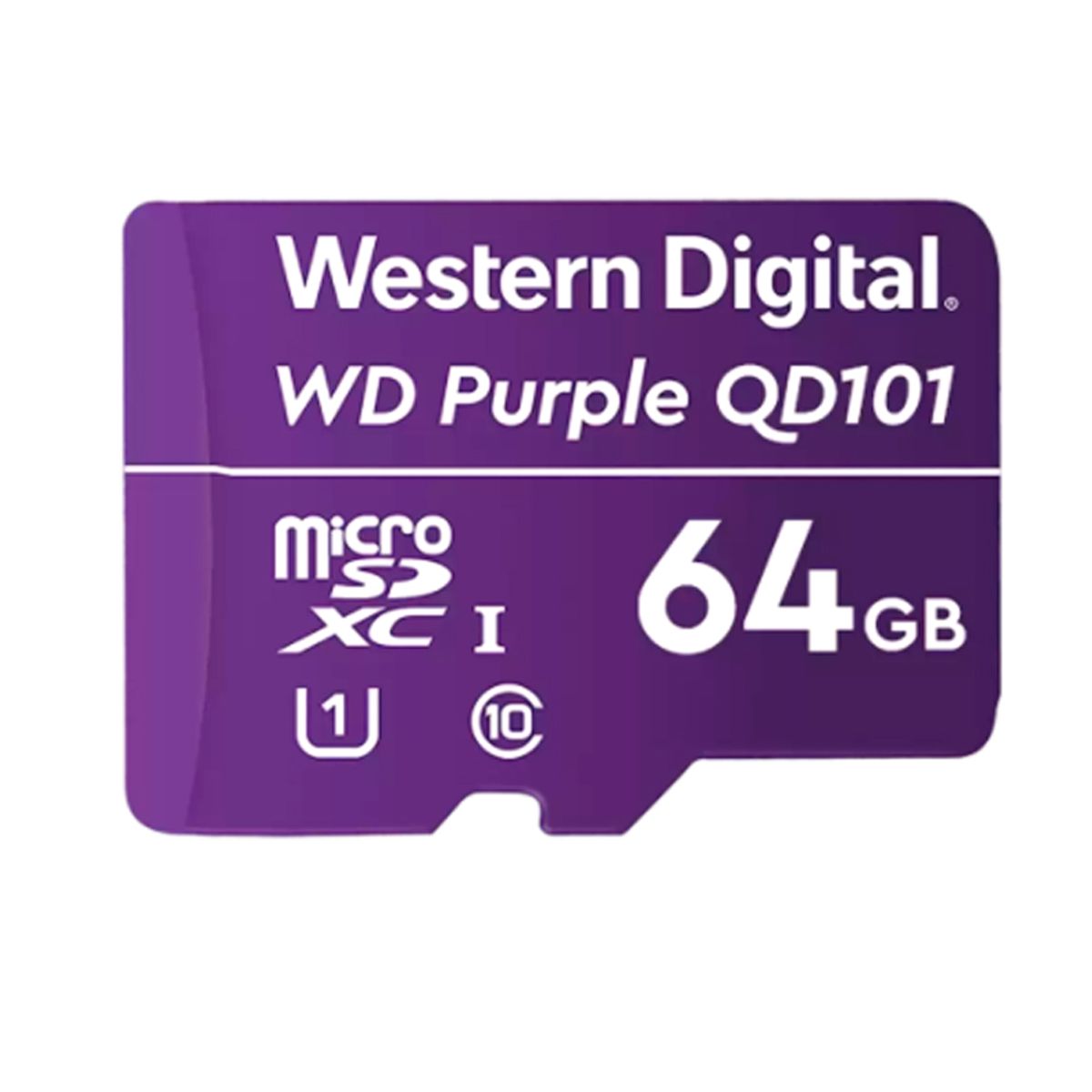 WESTERN DIGITAL - Memoria Micro SD 64 GB Western Digital  Camara Vigilancia