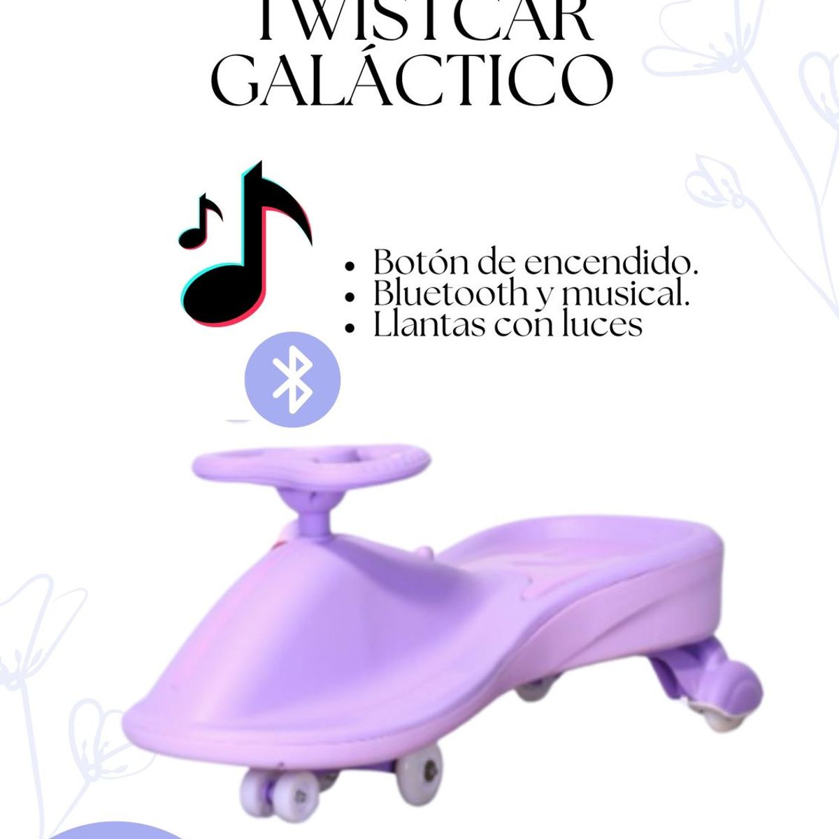 OKA - TWISTCAR GALACTICO DE NIÑA -  LILA