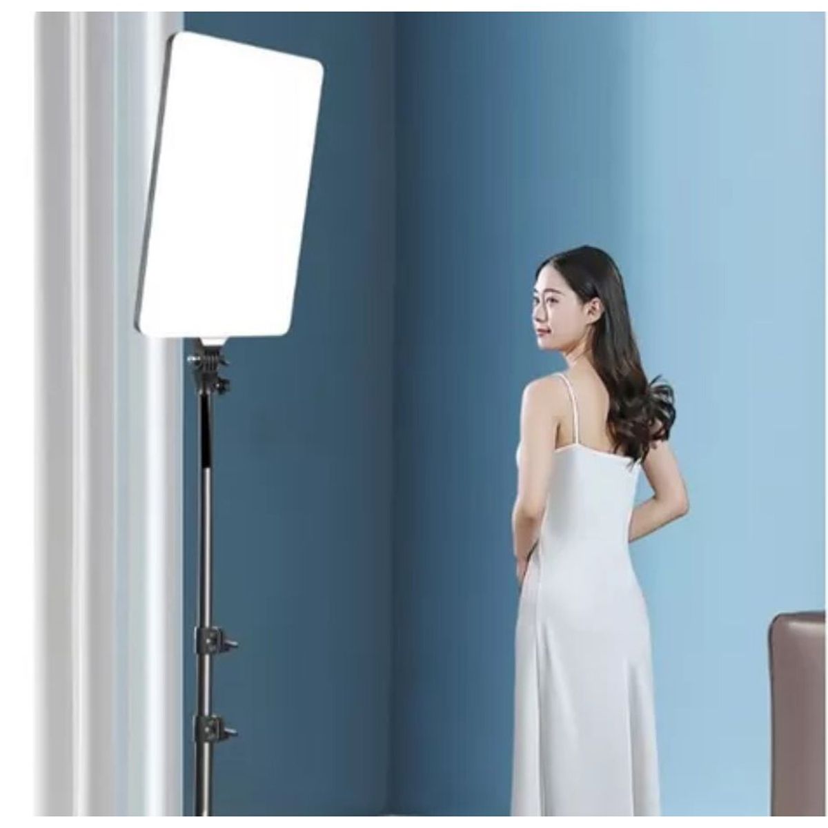 NEO DIGITAL - Panel de luz 45 cm fotografía profesional con luz calida y fría PL-48