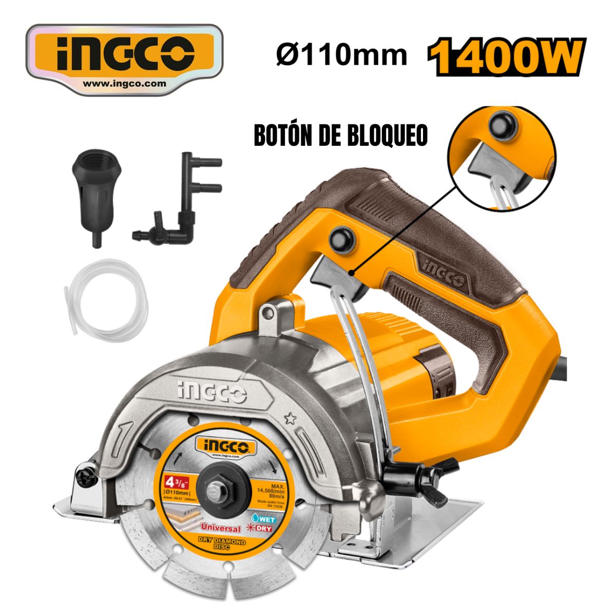 INGCO TOOLS - MC140068 CORTADORA DE CERÁMICOS 110MM