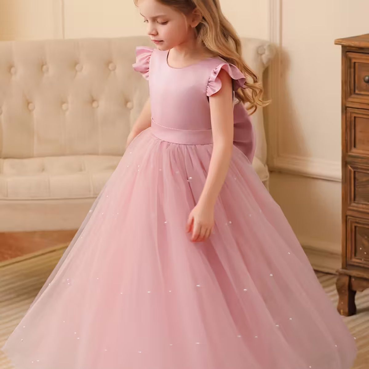 GENERICO - VESTIDO PARA NIÑA DE GRADUACION - FIESTA DE PROMOCION