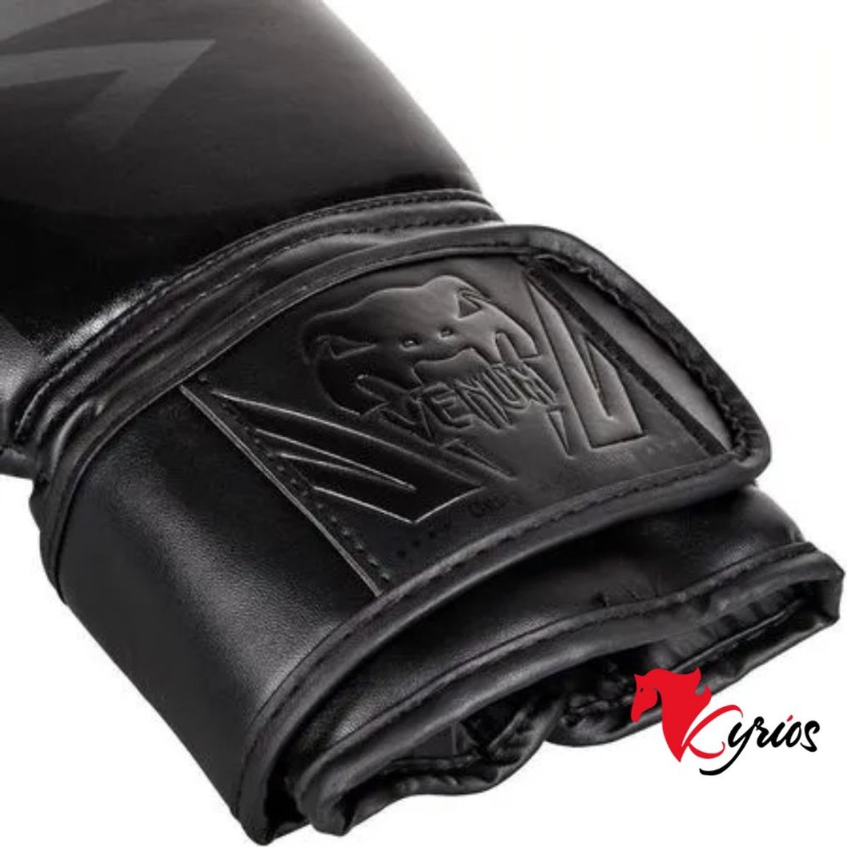 NO LOGO - GUANTES DE BOX VENUM 3.0 DE 12 ONZ COLOR NEGRO