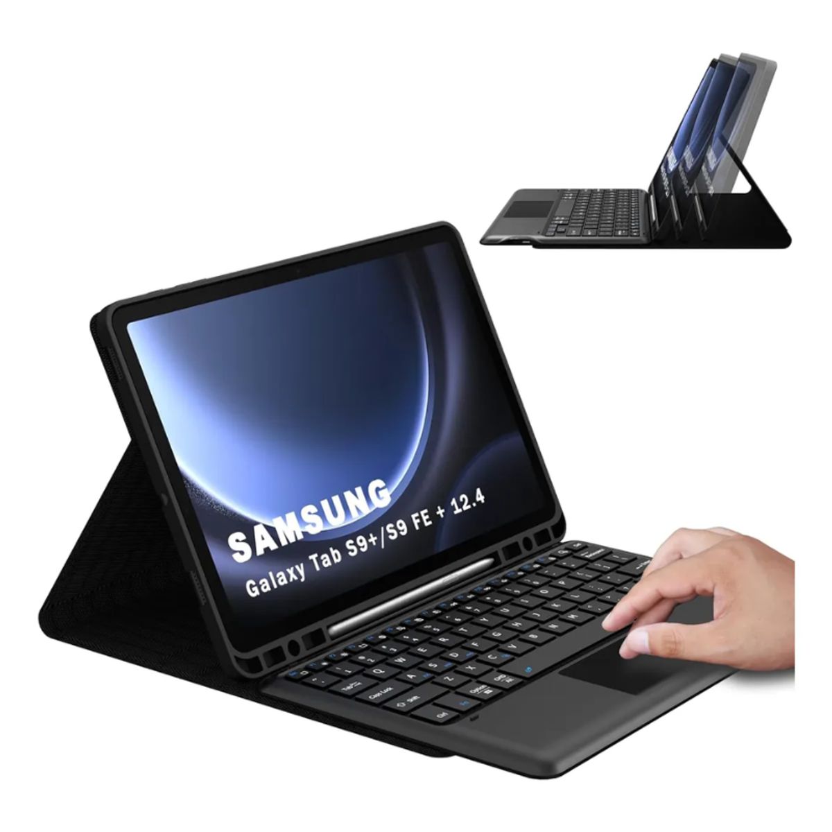 SAMSUNG - Samsung Galaxy Tab S9 Fe Plus 128gb 8gb + Teclado Case Domeun