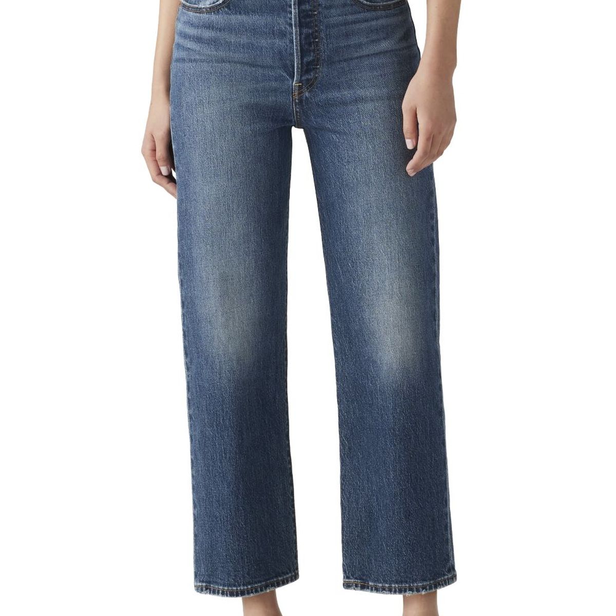LEVIS - Jeans Mujer Ribcage Straight Ankle Azul Levis