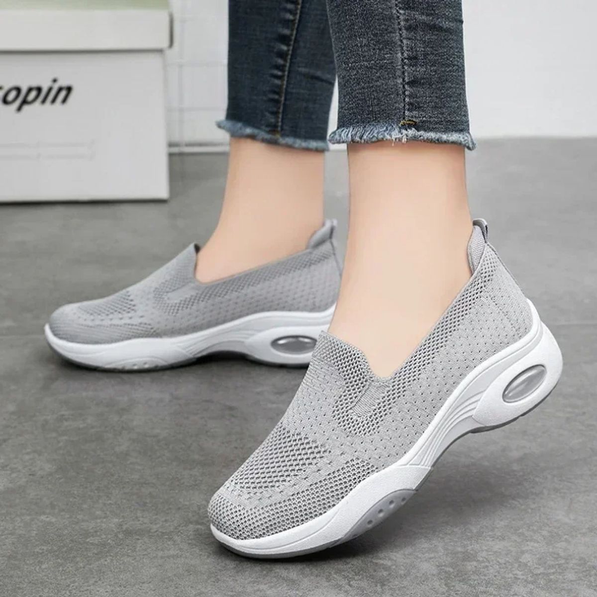 GENERICO - Zapatillas Urbanas Con Plataforma Para Mujer Camara De Aire