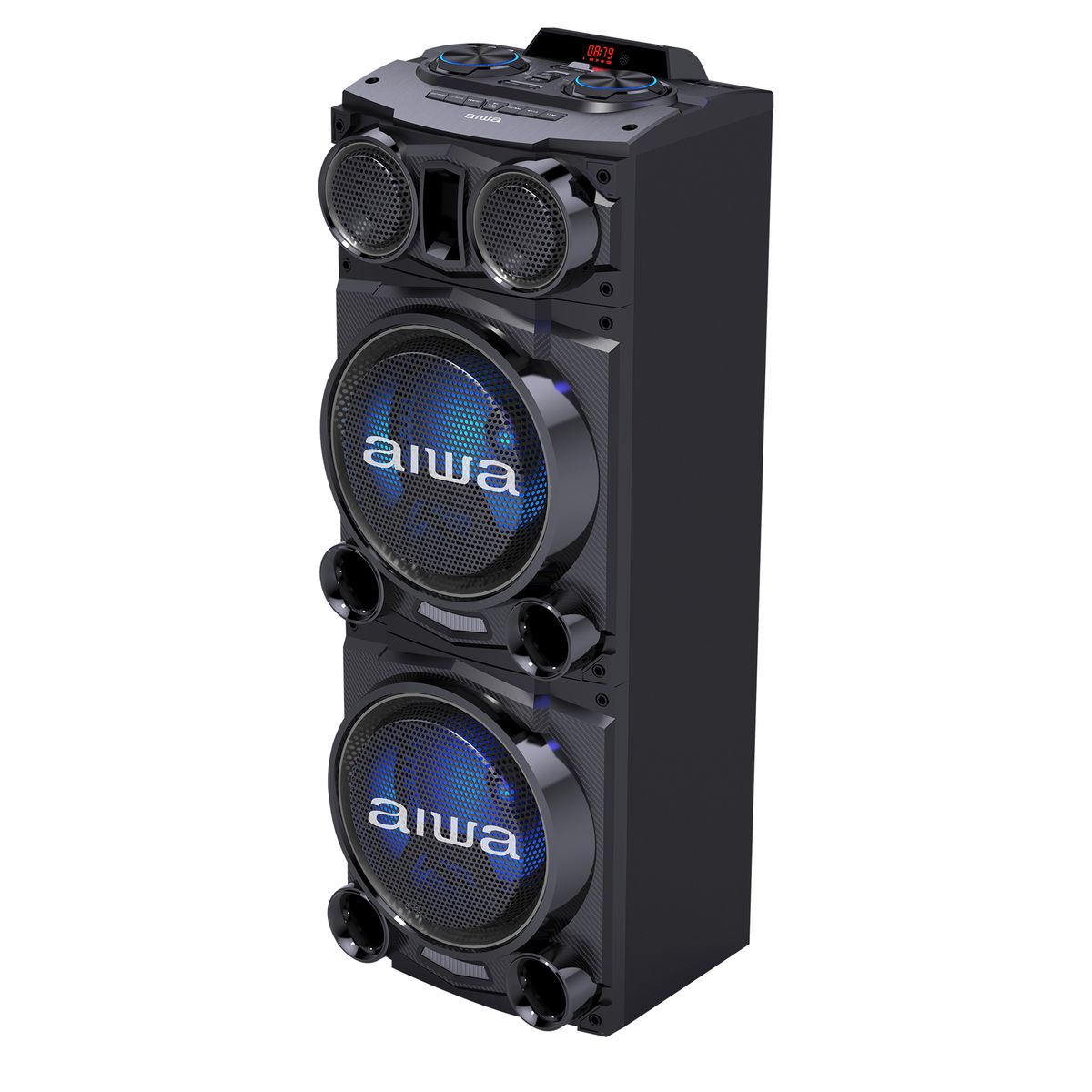 AIWA - Torre de Sonido Aiwa AWPOC10 BT 2500W PMPO DJ Fiesta