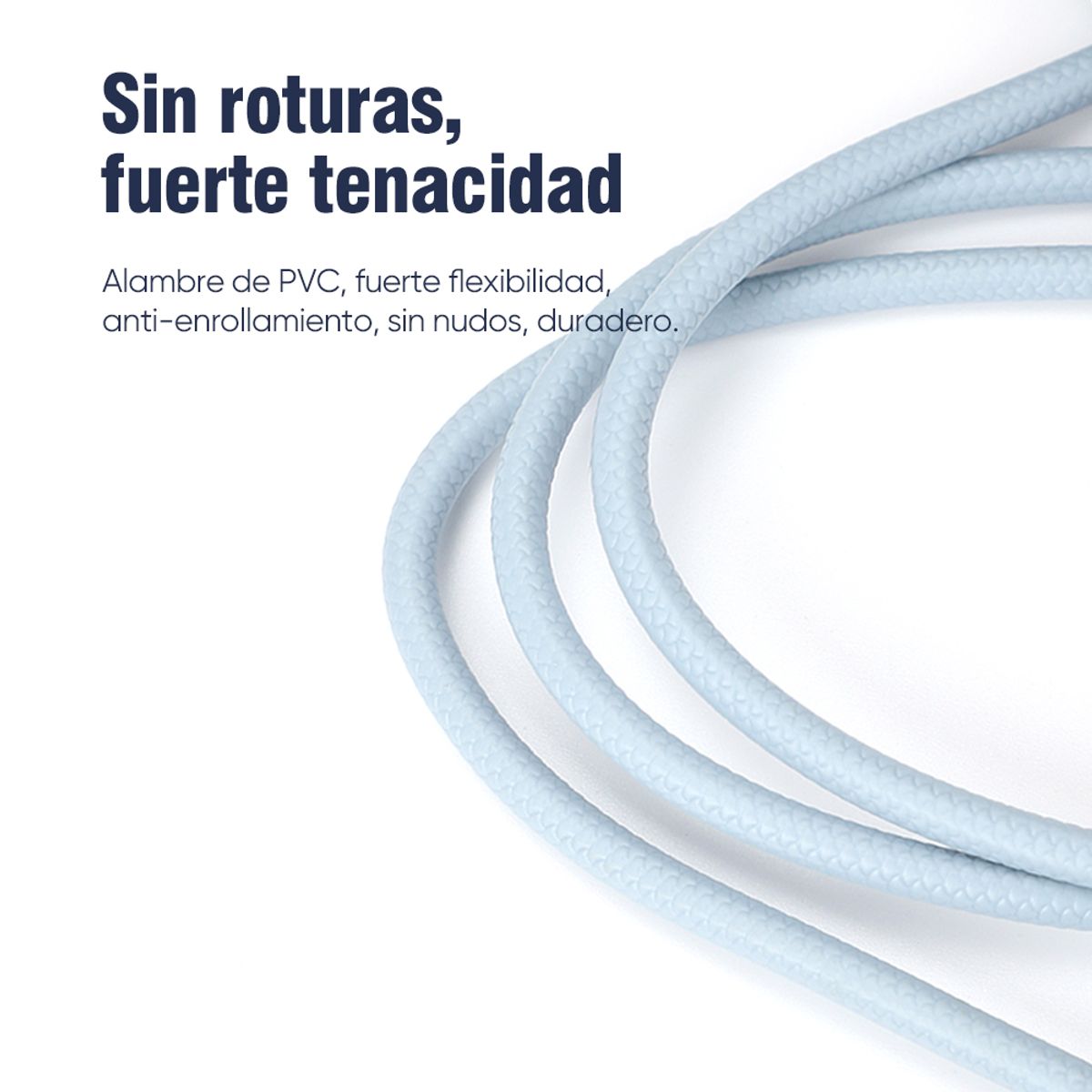 MICCELL - Miccell Cable Tipo-C 60W Carga Rápida para Celulares y Tablets