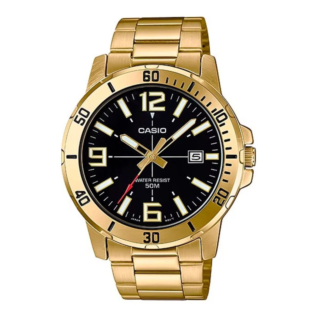 CASIO - Reloj Casio MTP-VD01G-1BVUDF Acero Dorado Hombre