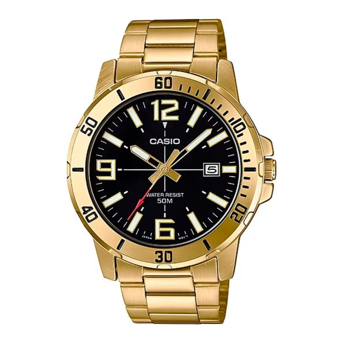 CASIO - Reloj Casio MTP-VD01G-1BVUDF Acero Dorado Hombre
