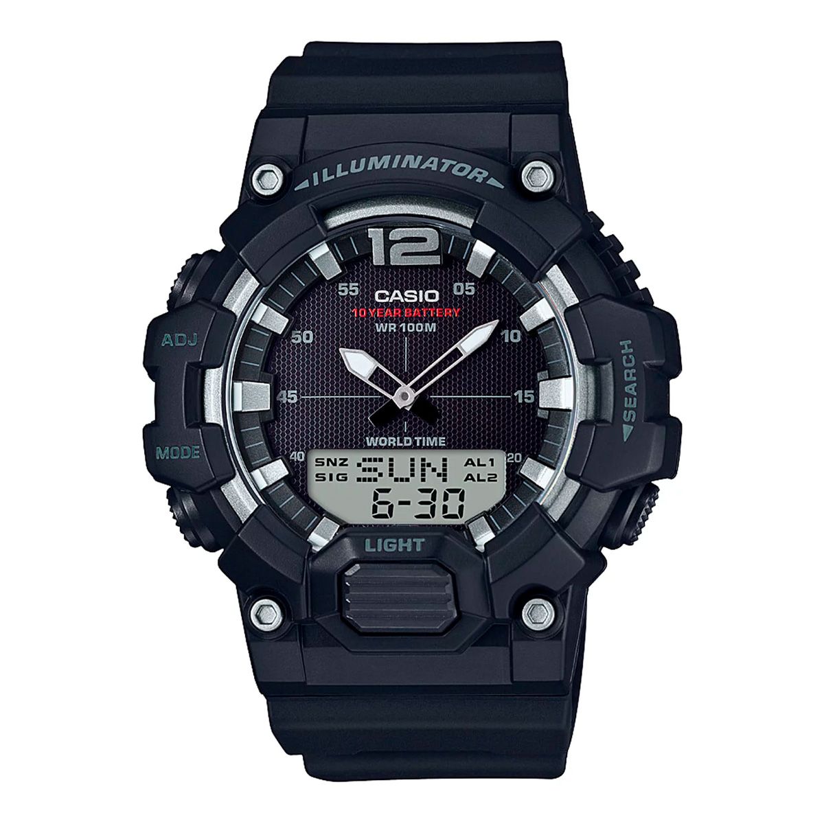 CASIO - Reloj Casio HDC-700-1AVDF Hombre Resina Negro