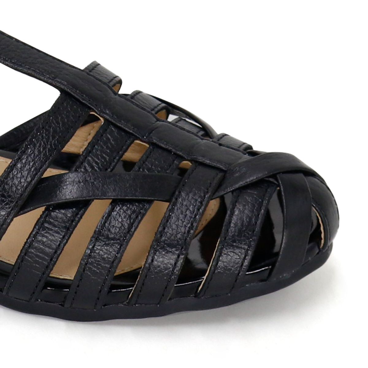 PAR&SS - SANDALIAS CASUALES DE CUERO MUJER KA25Q4-ALISA