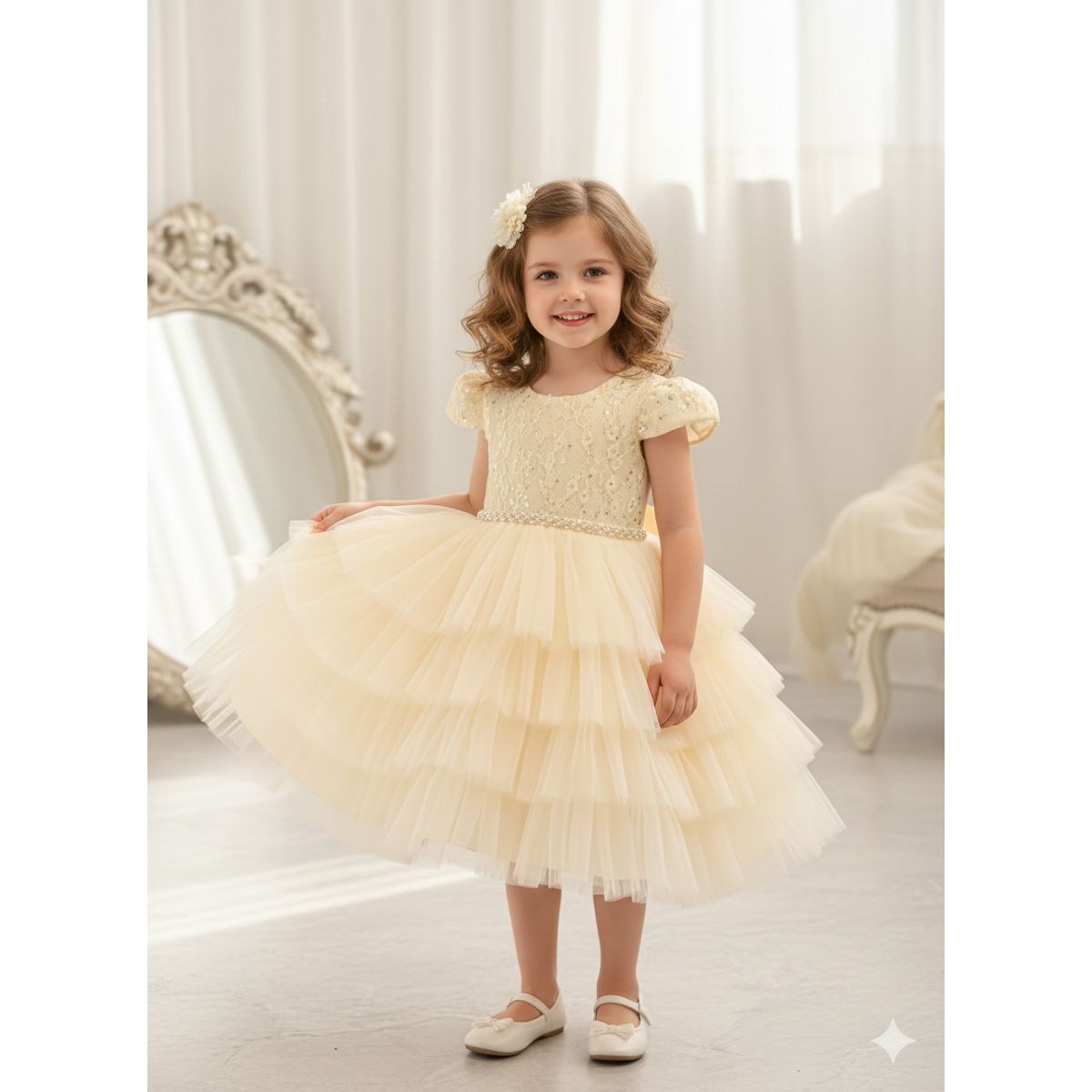 GENERICO - VESTIDO PARA NIÑA PARA FIESTA DE PROMOCION DE COLEGIO