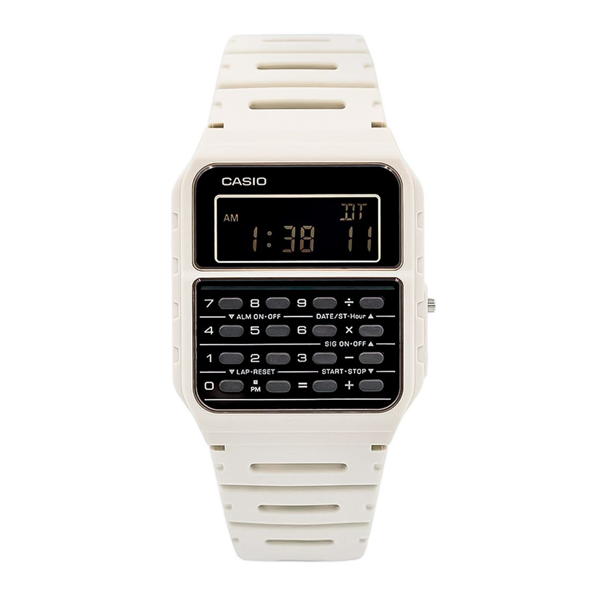 CASIO - Reloj Casio Calculadora GA-53WF-8BDF Hombre Resina Blanco