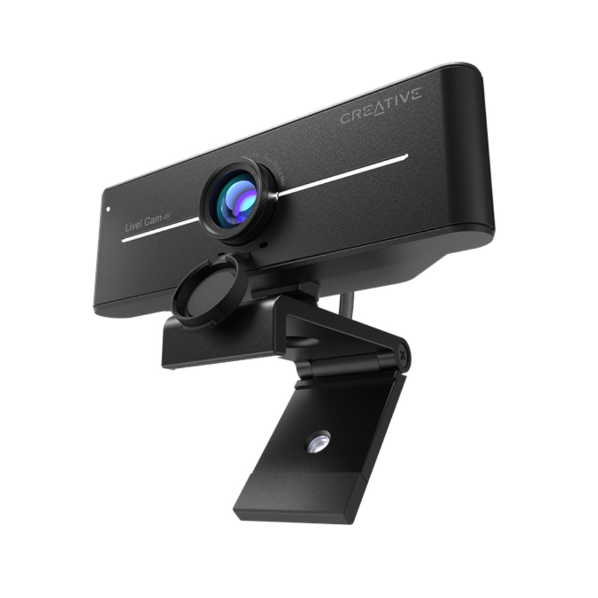 CREATIVE - Cámara Creative Live Cam Sync 4k UHD 2160p dual mic usb con tapa black