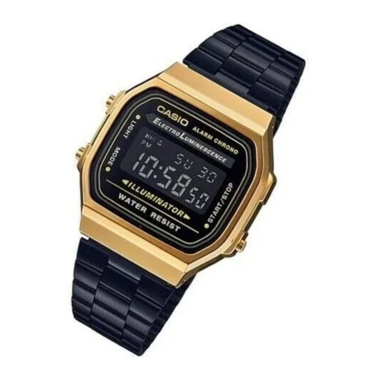 CASIO - RELOJ CASIO ORIGINAL A168WEGB-1BDF UNISEX VINTAGE  CAS-148
