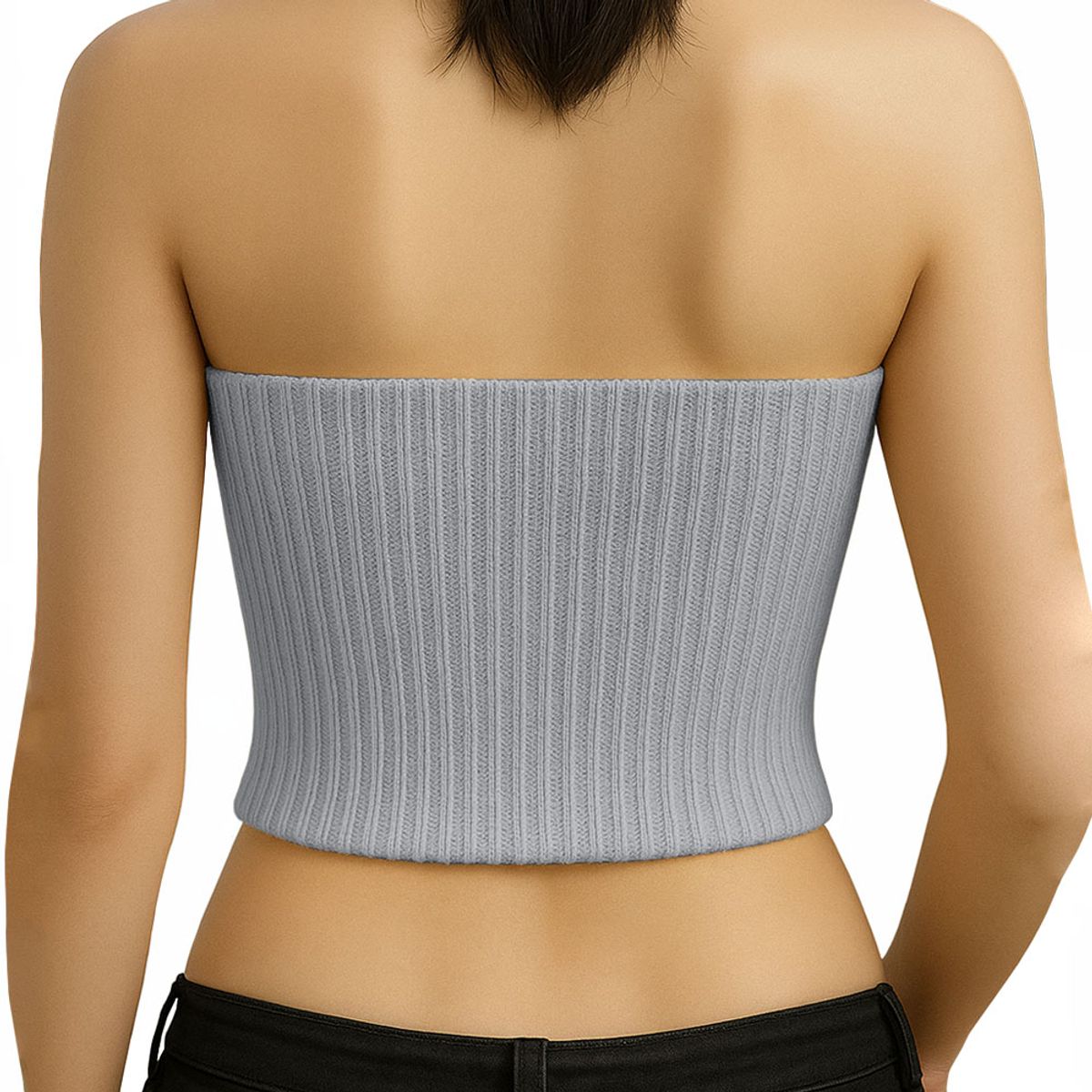 GENERICO - Top Strapple Doble Cierre 474G Lid-10 Hilo Tacto Color Beige