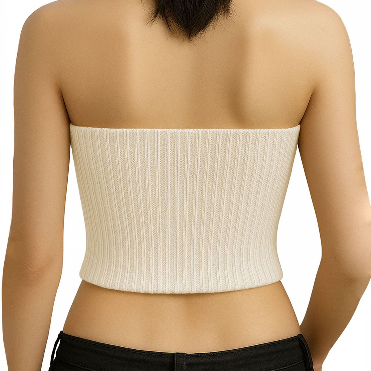 GENERICO - Top Strapple Doble Cierre 474G Lid-10 Hilo Tacto Color Perla