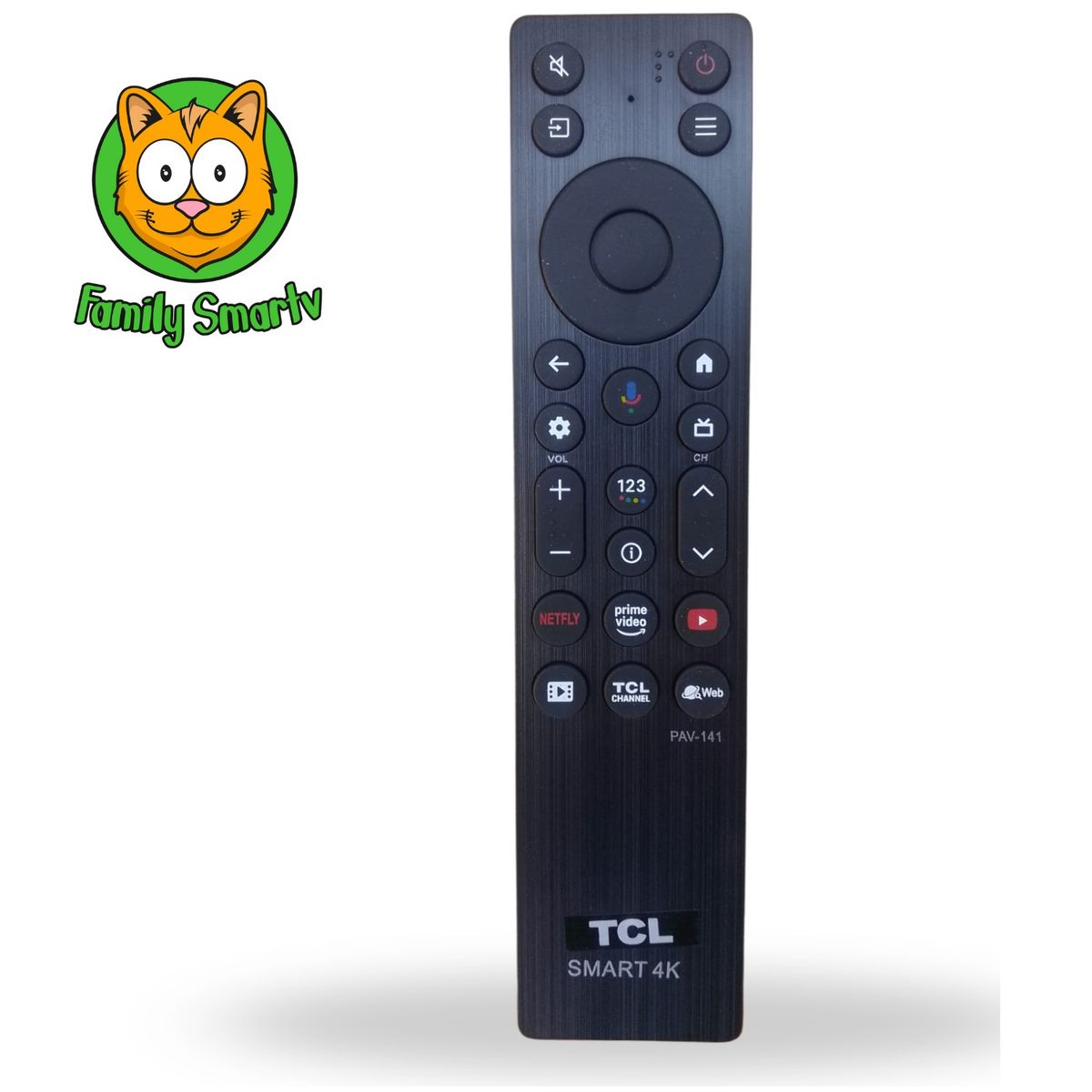 GENERICO - Control Remoto para Tcl Smart Modelo 2025 Pilas