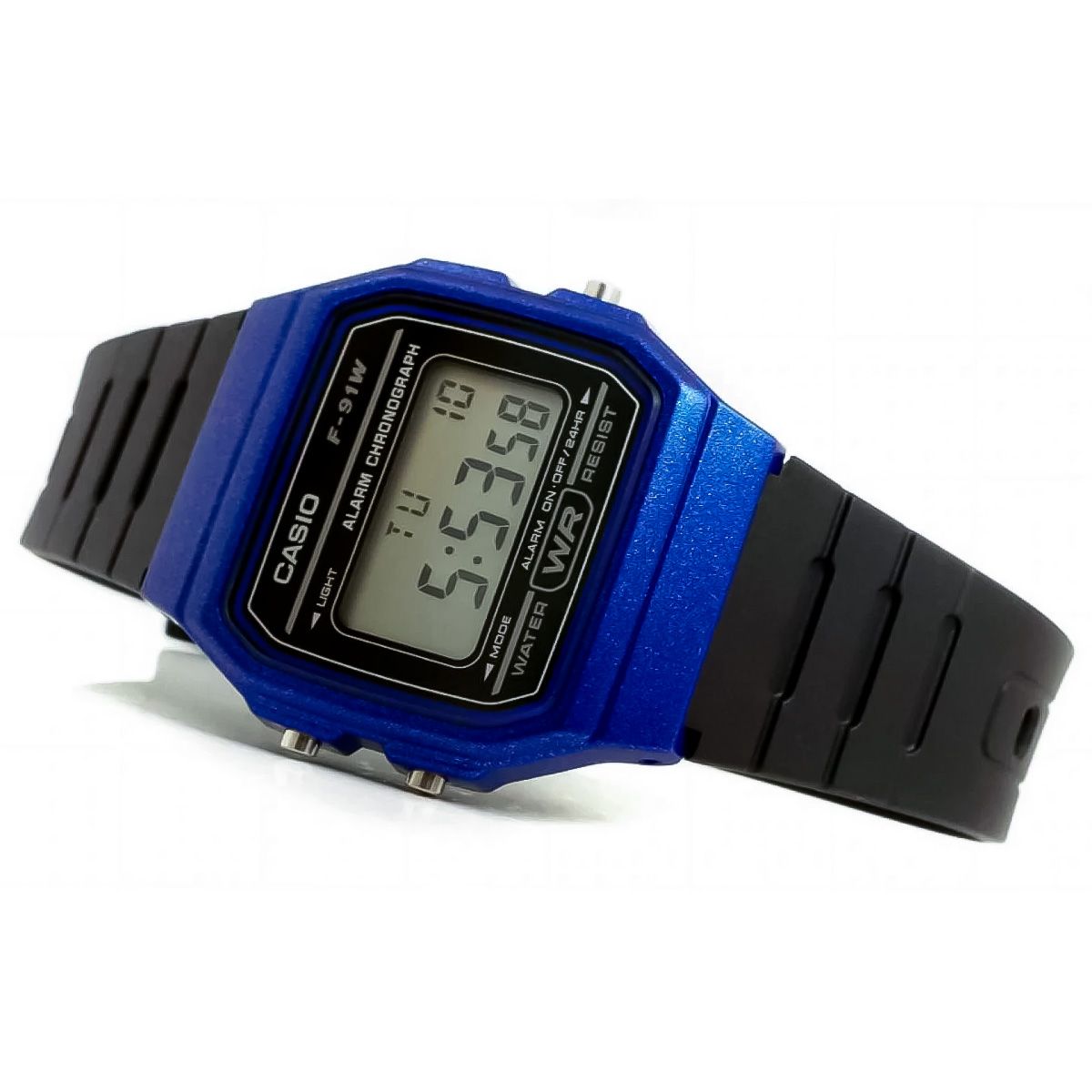 CASIO - Reloj Casio Retro F-91WM-2A Hombre Resina Negro