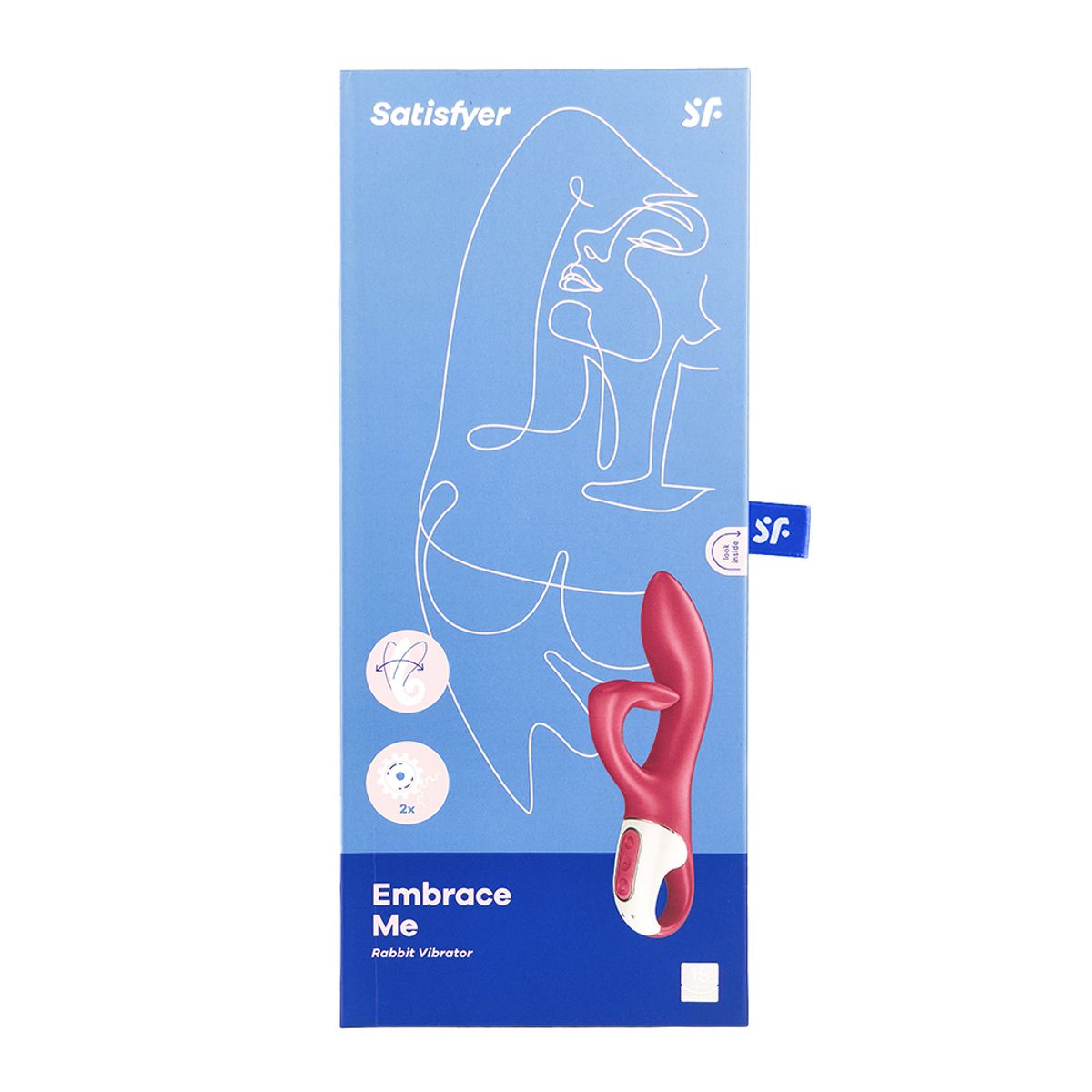 SATISFYER - Vibrador Rabbit Satisfyer Dual Embrace