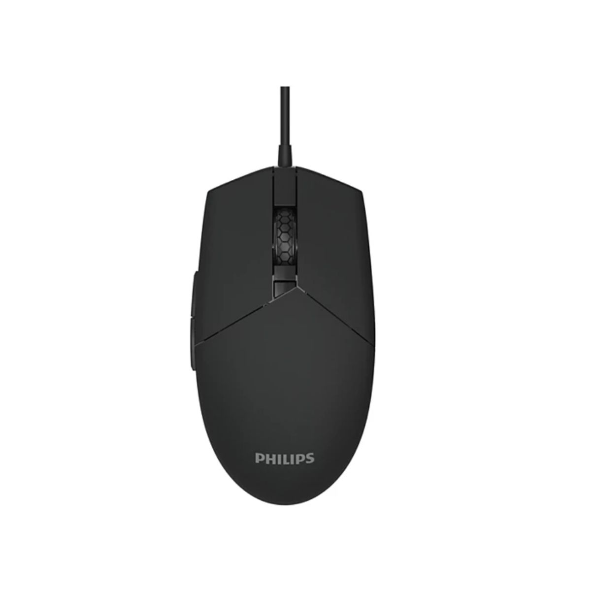 PHILIPS - Mouse Gamer Philips RGB 6 Botones 800–6400 DPI USB Negro Momentum 3000 SPK9304B/85