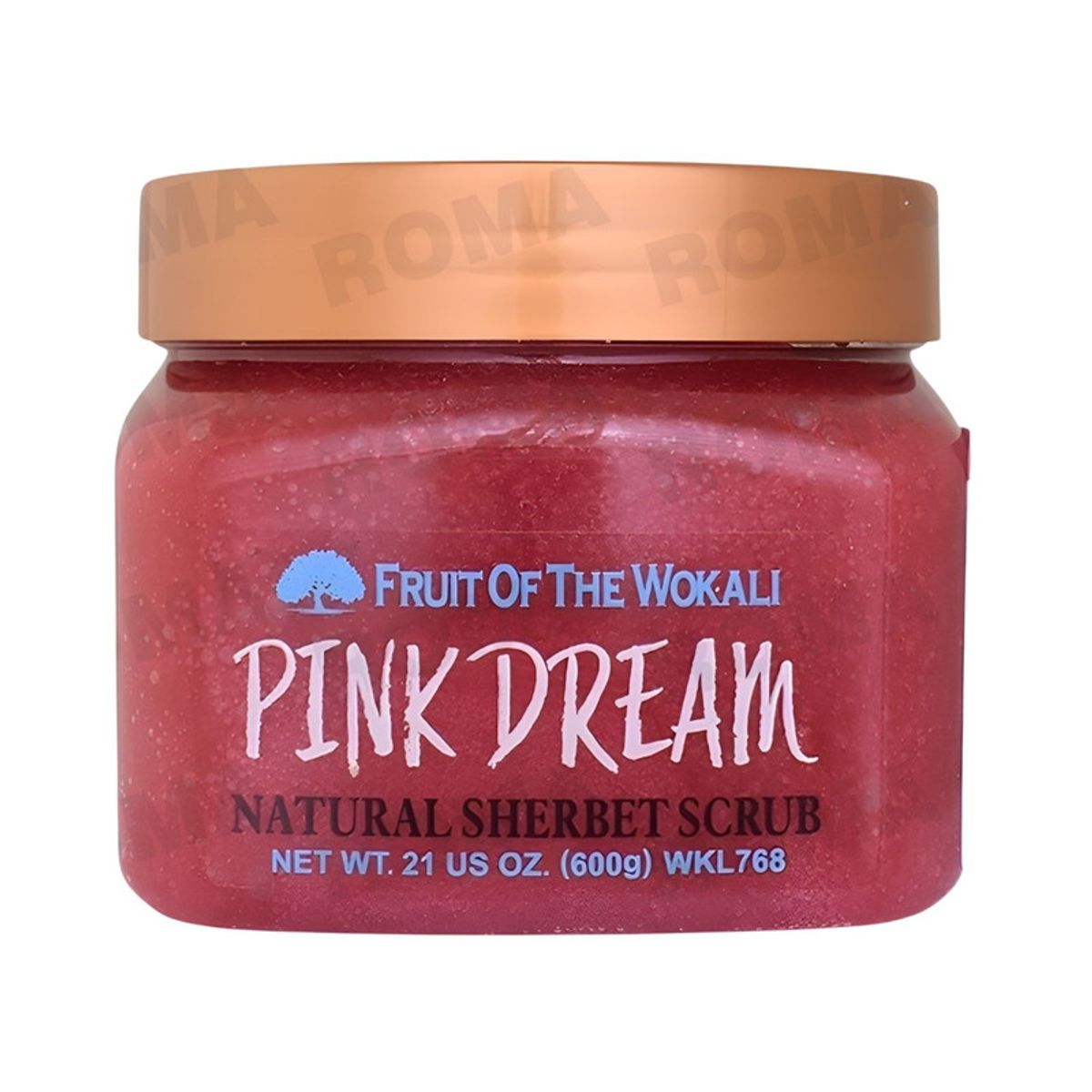 WOKALI - EXFOLIANTE CORPORAL PINK DREAM 600G WOKALI