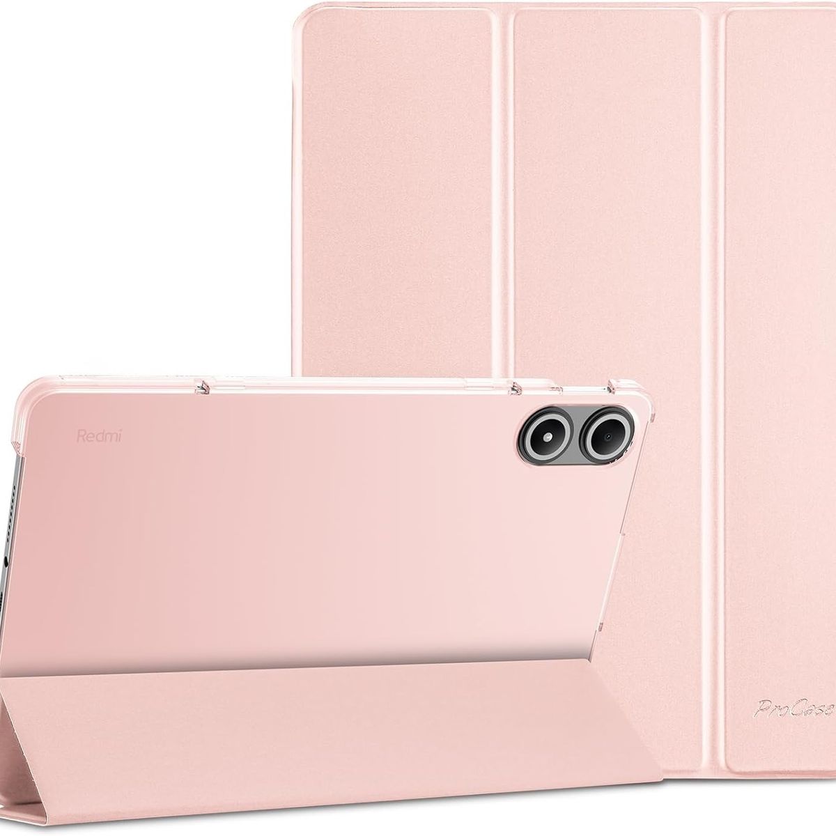 GENERICO - Funda Para Xiaomi Redmi Pad 2 Magnetic Portapencil Rosado