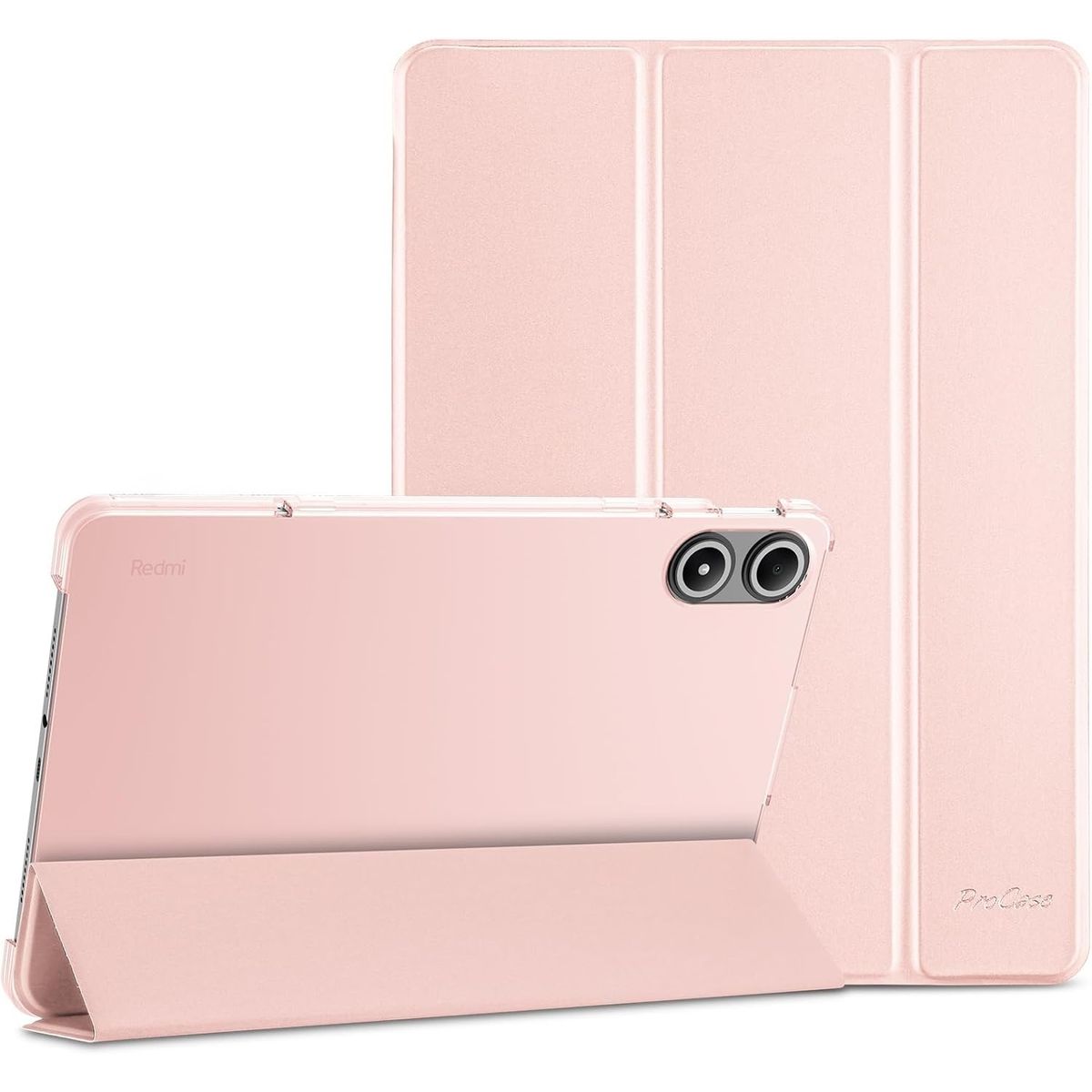 GENERICO - Funda Para Xiaomi Redmi Pad 2 Magnetic Portapencil Rosado