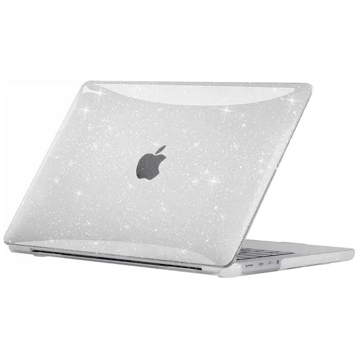 GENERICO - Funda Case para MacBook Air 13.6 " A3240/ A3113 /A2681 - TRANSPARENTE ESCARCHADO