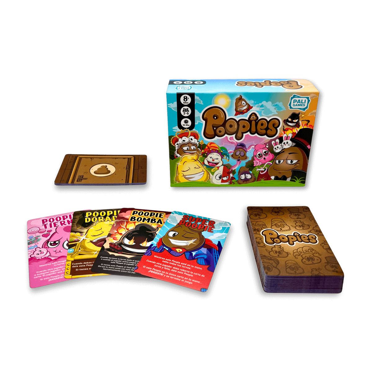 PALI GAMES - Poopies - Party Game Familiar