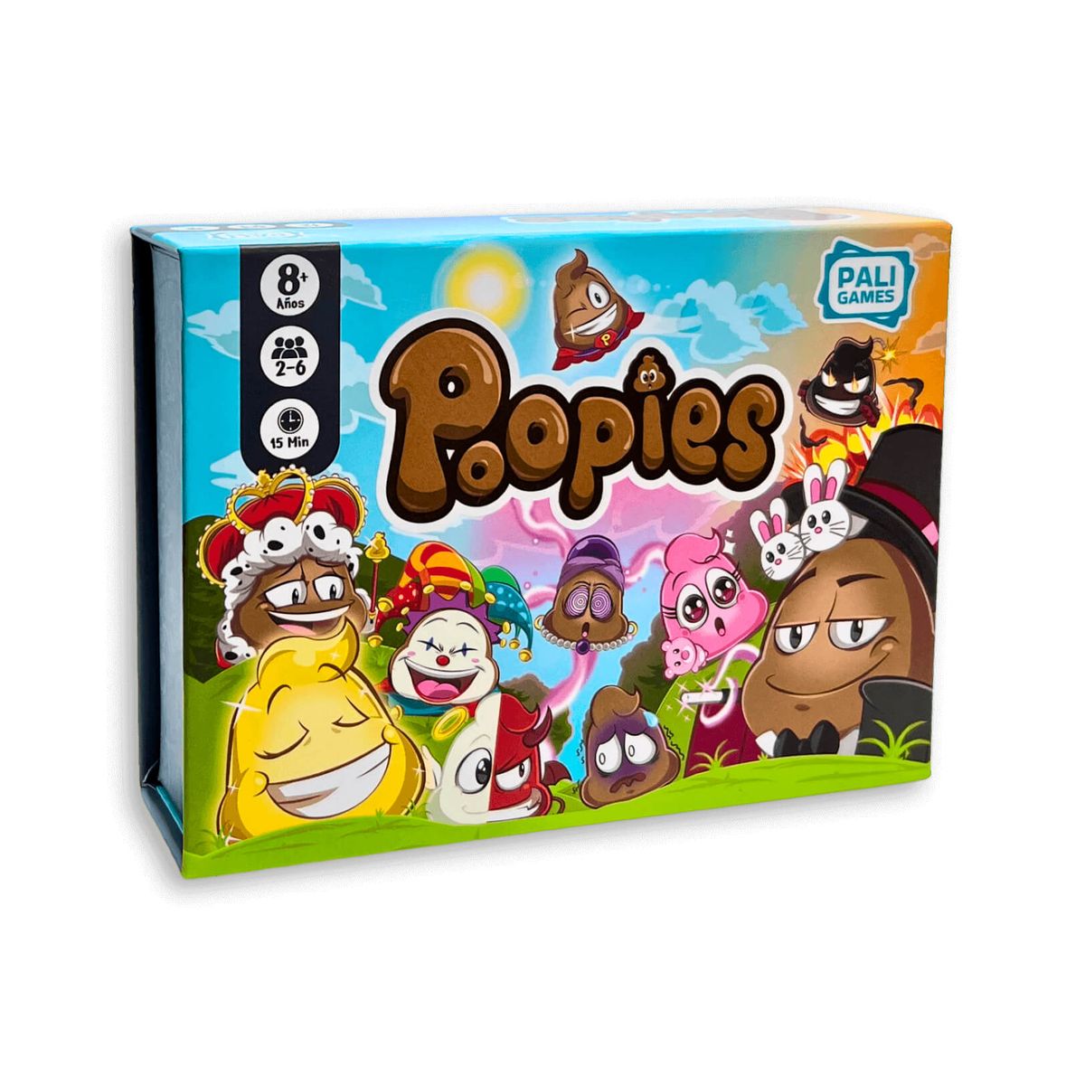 PALI GAMES - Poopies - Party Game Familiar