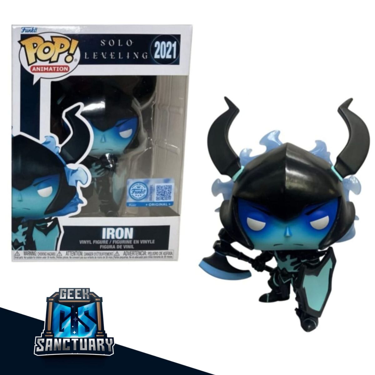 FUNKO - FUNKO POP EXCLUSIVO IRON - SOLO LEVELING 2021