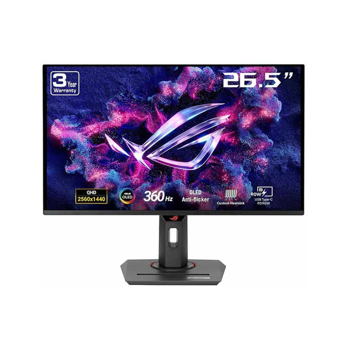 ASUS - Monitor Asus 27 Pulgadas Oled Xg27Acdng Con Alta Definición Y Colores Vibrantes