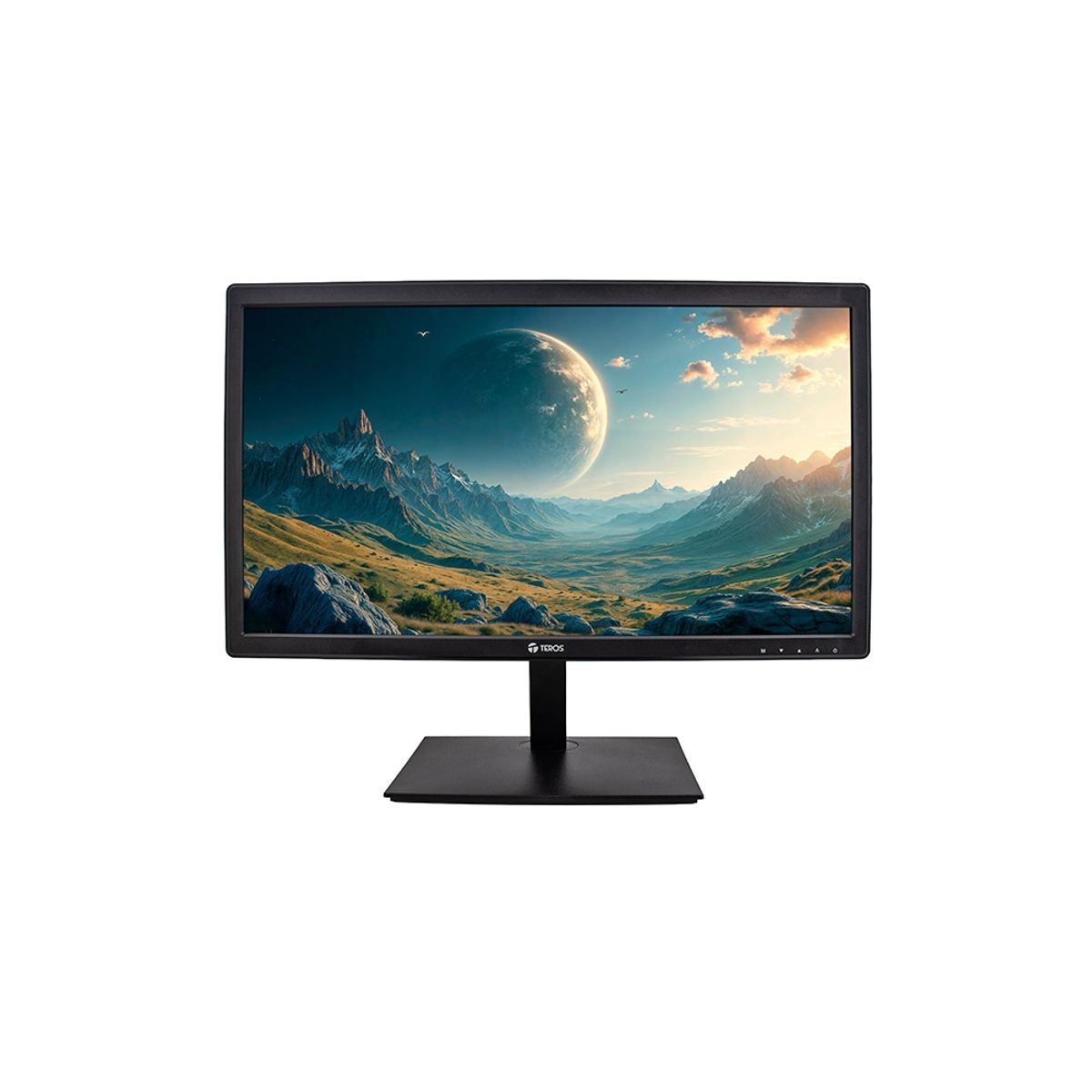 TEROS - Monitor Plano Teros Te-1916S 19.5 Hd 75 Hz 5 Ms Hdmi Vga Audio Out Color Negro