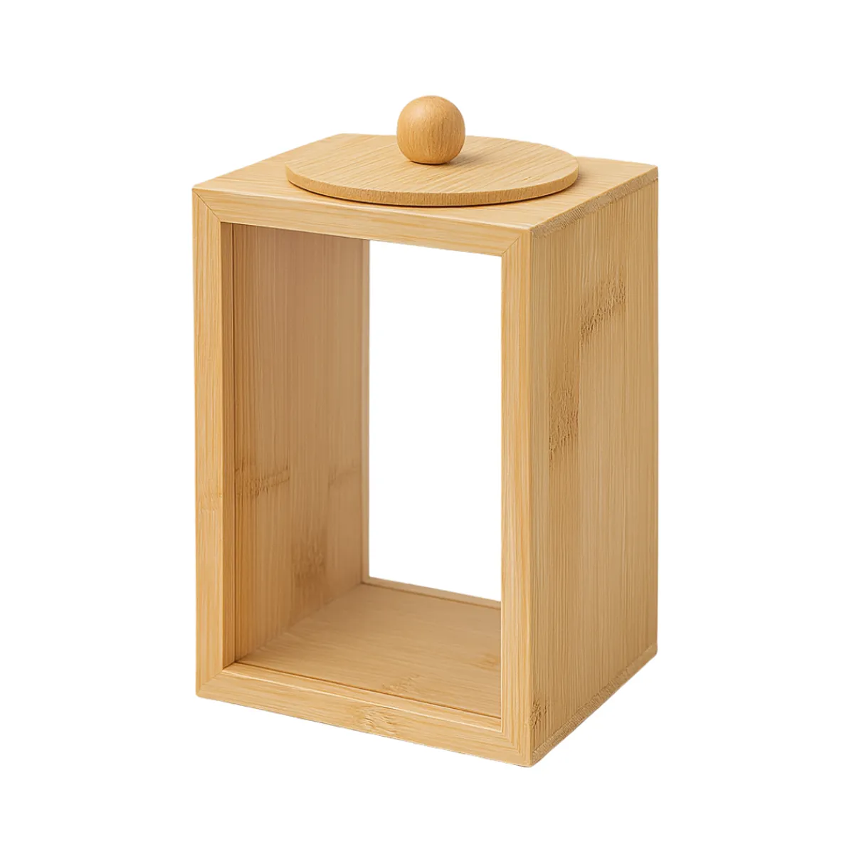 INSPIRA MARKET - Frascos de Almacenamiento Hermetico Bambú