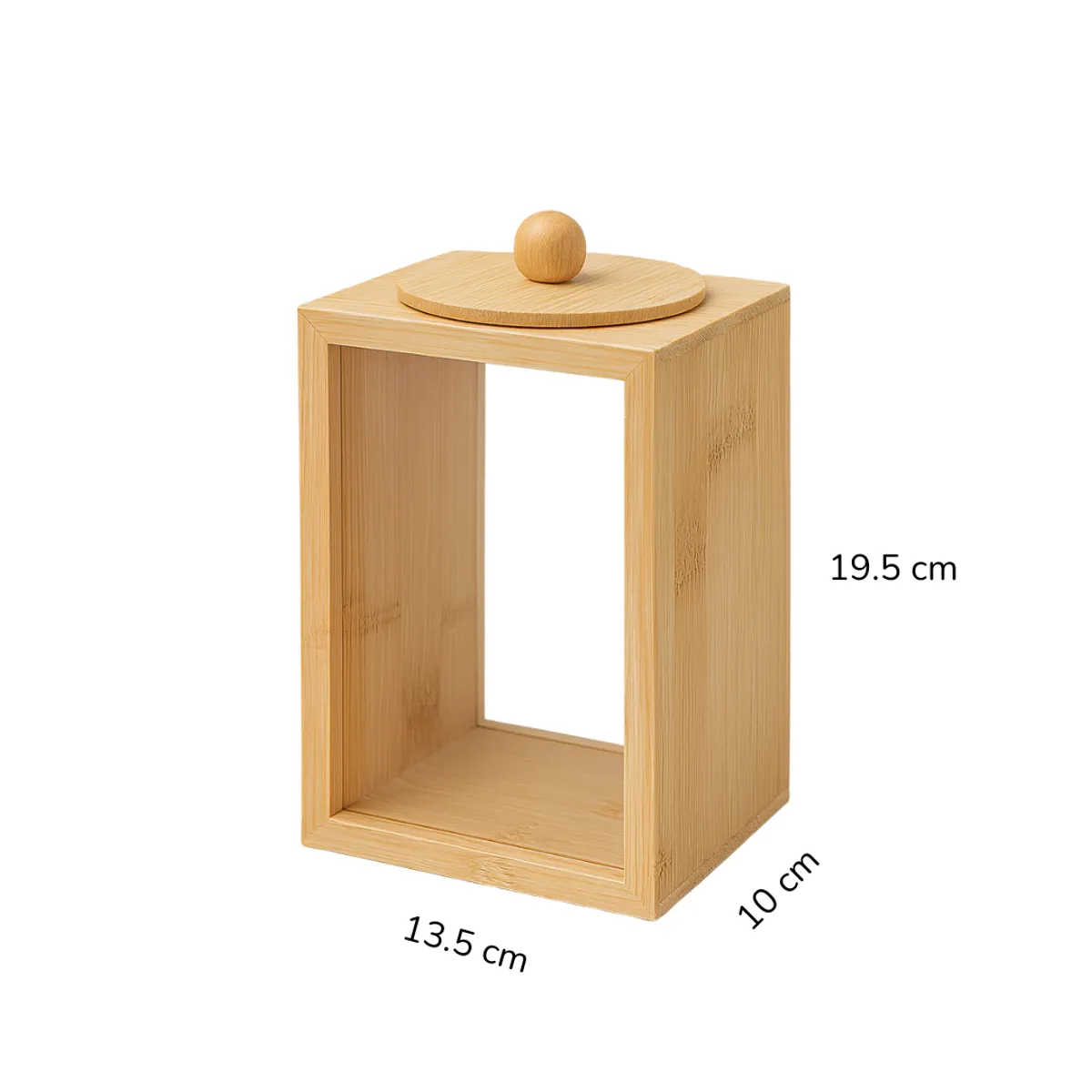 INSPIRA MARKET - Frascos de Almacenamiento Hermetico Bambú