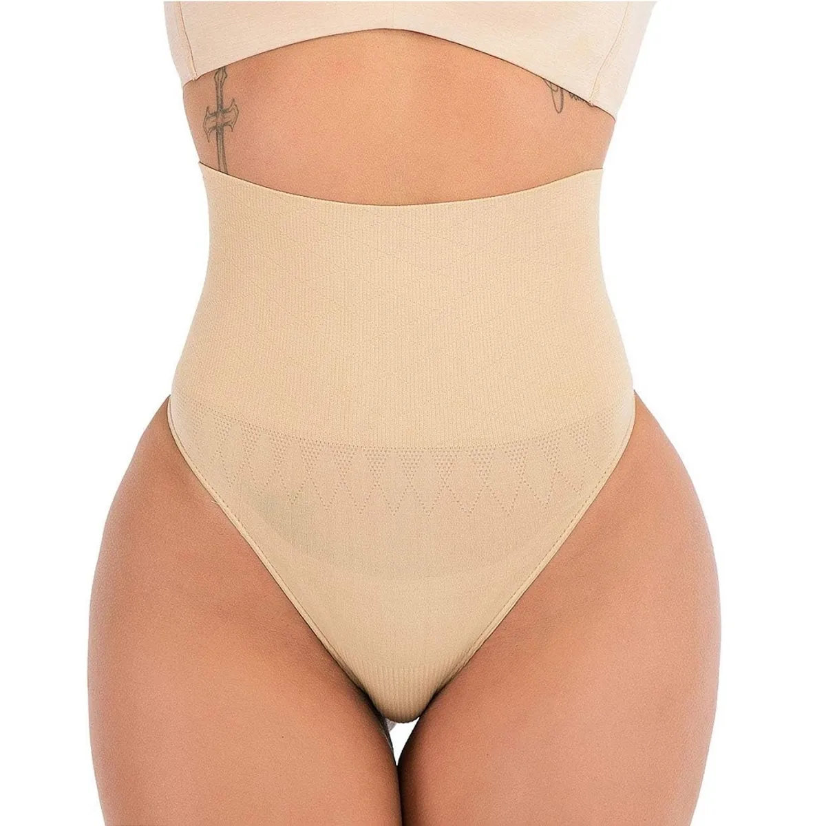 GENERICO - Calzon faja cintura alta microfibra levanta glúteos